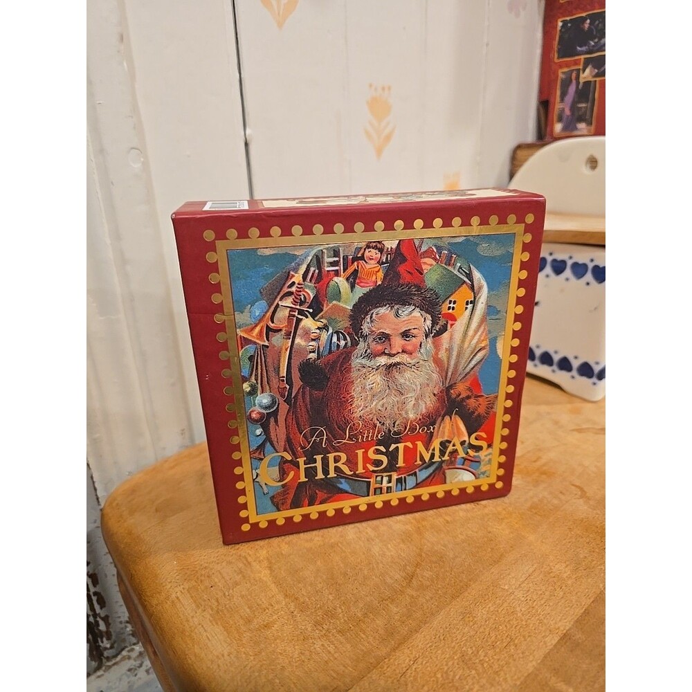 A Little Box of Christmas Book Set Boxed Welcome Books Angels Snowmen Santa’s HC